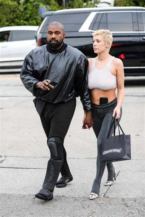 kanye west nude wife|Kanye West’s Aussie wife Bianca Censori steps out in naked dress